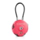 Savior Equipment 3 Digit Cable Lock, Pink, Small, LK-ROUND-PI
