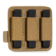 Savior Equipment 3 Slot Pistol Mag Holder, Dark FDE, 6.25 x 5.8, MP-TNS-PISXTRP-TN