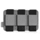 Savior Equipment 3-Slot Rifle Mag Holder, Gray, 5.8 H x 3.75 W, MP-TNS-RIFXTPE-GS
