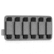 Savior Equipment 6 Slot Pistol Mag Holder, Gray, 10.75 x 5.8, MP-TNS-PISXSIX-GS