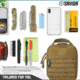 Savior Equipment 6x8in IFAK Pouch, LCM Style, FDE, SP-6X8LCM-ADMIN-RIP-TN