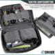Savior Equipment 9x5in Admin Pouch, LCM Style, Gray, SP-9X5LCM-ADMIN-GS