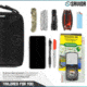 Savior Equipment 9x5in Admin Pouch, Molle Style, Black, SP-9X5MOL-ADMIN-BK