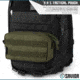 Savior Equipment 9x5in Pouch, Molle Style, OD Green, SP-9X5MOL-PLAIN-OG