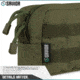 Savior Equipment 9x5in Pouch, Molle Style, OD Green, SP-9X5MOL-PLAIN-OG