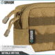 Savior Equipment 9x5in Pouch, Molle Style, Tan, SP-9X5MOL-PLAIN-TN