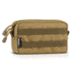 Savior Equipment Molle Style 9x5in Pouch, Tan, 9in x 5in x 3in, SP-9X5MOL-PLAIN-TN