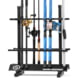 Savior Equipment Aluminum Fishing Rod Rack, 24 Slot, Carbon Black, 24in x 28.25in x 13in, RK-FRODAL-24-BK
