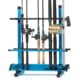 Savior Equipment Aluminum Fishing Rod Rack, 24 Slot, Ocean Blue, 24in x 28.25in x 13in, RK-FRODAL-24-OB