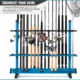 Savior Equipment Aluminum Fishing Rod Rack, 36 Slot, Ocean Blue, RK-FRODAL-36-OB