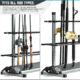 Savior Equipment Aluminum Fishing Rod Rack, 48 Slot, Gunmetal Gray, RK-FRODAL-48-GM