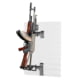 USED, Savior Equipment Angle Adjustable Rifle Wall Rack System, Gray, Barrel Rack 12 x 4 x 8, Stock Rack 12.5 x, WRS-ACC-AD3-GS