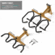 Savior Equipment Angle Adjustable Rifle Wall Rack System, Tan, Barrel Rack 12 x 4 x 8, Stock Rack 12.5 x, WRS-ACC-AD3-TN