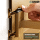 Savior Equipment Angle Adjustable Rifle Wall Rack System, Tan, Barrel Rack 12 x 4 x 8, Stock Rack 12.5 x, WRS-ACC-AD3-TN