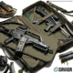 Savior Equipment Camo American Classic Shorty Double Rifle Bag, M81 Woodland, 24in, RB-2412DG-V1-M81