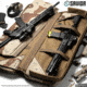 Savior Equipment Camo Urban Warfare Double Rifle Bag, Chocolate Chip Camo, 36in, RB-3612DG-VER2-DBDU