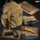 Savior Equipment Compact S.E.M.A Pistol Backpack, 3 Gun, Dark FDE, BP-CPSEMA-WS-TN
