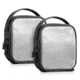Savior Equipment Core Pouch w/ Hook Backing, 2 Pack, Obsidian Black, SP-CORE6X6-2P-BK