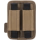 Savior Equipment Double Pistol Mag Holder, Dark FDE, 4.25 x 5.8, MP-TNS-PISX2-TN