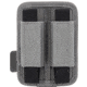 Savior Equipment Double Pistol Mag Holder, Gray, 4.25 x 5.8, MP-TNS-PISX2-GS