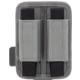 Savior Equipment Double Pistol Mag Holder, Gray, 4.25 x 5.8, MP-TNS-PISX2-GS