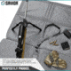 Savior Equipment Folding Shooting Mat, Gray, Full Size - 89in x 41in, Folded - 19.5in x 19in x 3, SM-FOLD-GS