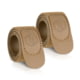 Savior Equipment Hook/Loop Strap, Dark FDE, 15 L x 1 W, STRAP-RIF1-2P-TN