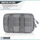 Savior Equipment IFAK Buddy, Individual Medical Pouch, Gray, Small, SP-FD-IFAK8X5-GS