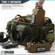 Savior Equipment Loose Sac, Soft Ammo Carrier, Gray, Small, SP-AMST-4P-GS