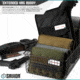 Savior Equipment Mag Buddy Extended Pistol Magazine Pouch, 2 Pack, Black, 12.25in H x 10.75in W, MP-FD-EXTX4-2P-BK