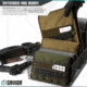 Savior Equipment Mag Buddy, Extended Pistol Magazine Pouch, 2 Pack, Dark FDE, MP-FD-EXTX4-2P-TN