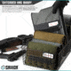 Savior Equipment Mag Buddy Extended Pistol Magazine Pouch, 2 Pack, Grey, 12.25in H x 10.75in W, MP-FD-EXTX4-2P-GS
