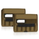 Savior Equipment Mag Buddy Pistol Magazine Pouch, 2 Pack, Dark FDE, 7.25in H x 10.75in W, MP-FD-PISX5-2P-TN