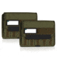 Savior Equipment Mag Buddy Pistol Magazine Pouch, 2 Pack, OD Green, 7.25in H x 10.75in W, MP-FD-PISX5-OG