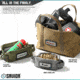 Savior Equipment Mini Loose Sac Soft Ammo Carrier, 4 Pack, Tiger Stripe, 6.75in x 3.25in x 3in, Tiger Stripe, 6.75in x 3.25in x 3in, SP-AMST-4PMINI-TIGR