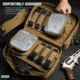 Savior Equipment Mini Range Bag, Dark FDE, 12.5 x 8.5 x 3.25in, RA-DGSPWS-MINI-TN