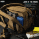 Savior Equipment Mini Range Bag, Dark FDE, 12.5 x 8.5 x 3.25in, RA-DGSPWS-MINI-TN