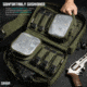 Savior Equipment Mini Range Bag, OD Green, 12.5 x 8.5 x 3.25in, RA-DGSPWS-MINI-OG