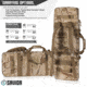 Savior Equipment Multicam Urban Warfare 46in Double Rifle Case, Arid, RB-4612DG-VER2-MCID