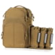 Savior Equipment PRO S.E.M.A Competition Backpack, Dark FDE, 16 x 21 x11, BP-SEMAXL-PRO-TN