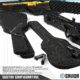 Savior Equipment Replacement Foam For Ultimate Guitar Case, Black, FOAM-GT-ACOUSTIC