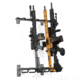 Savior Equipment 6 Slots Rifle Wall Rack, Grey, 25in W x 3.5in H x 8in D, RK-RIF6-WALL-GS