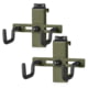 Savior Equipment Adjustable Pistol Hanger w/ Double Hook, 2-Pack, OD Green, WRS-ACC-DBHK-2P-OG