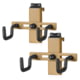Savior Equipment Adjustable Pistol Hanger w/ Double Hook, 2-Pack, RAL8000 Tan, WRS-ACC-DBHK-2P-TN