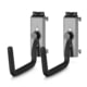 Savior Equipment Wall Rack System Attachments Rifle Hooks, 2-Pack, SW Gray, WRS-ACC-JLG-2P-GS