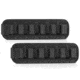 Savior Equipment Shotgun Shell Cards - 6 Rounds, Black, 2.25in x 8.25in, Black, 2.25in x 8.25in, MP-TNS-12G-SIX-2P-BK