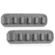 Savior Equipment Shotgun Shell Cards - 6 Rounds, Gray, MP-TNS-12G-SIX-2P-GS
