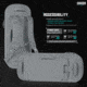 Savior Equipment Specialist Covert Single Rifle Case, SW Gray, RB-SGSPORT38-WS-GS