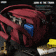 Savior Equipment Specialist Pistol Mni Range Bag, Sedona Red, 13in L x 9in H x 8in W, RA-DGSPWS-MINI-RD
