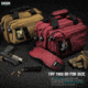Savior Equipment Specialist Pistol Mni Range Bag, Sedona Red, 13in L x 9in H x 8in W, RA-DGSPWS-MINI-RD